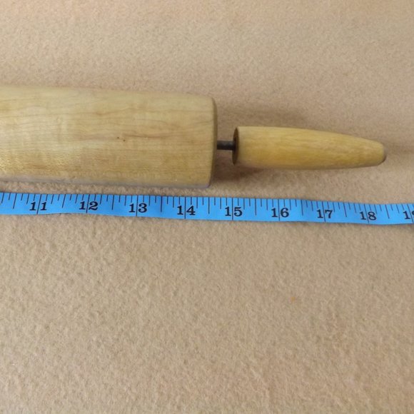 Wooden Rolling Pin- 7 Inch - Picture 2 of 8